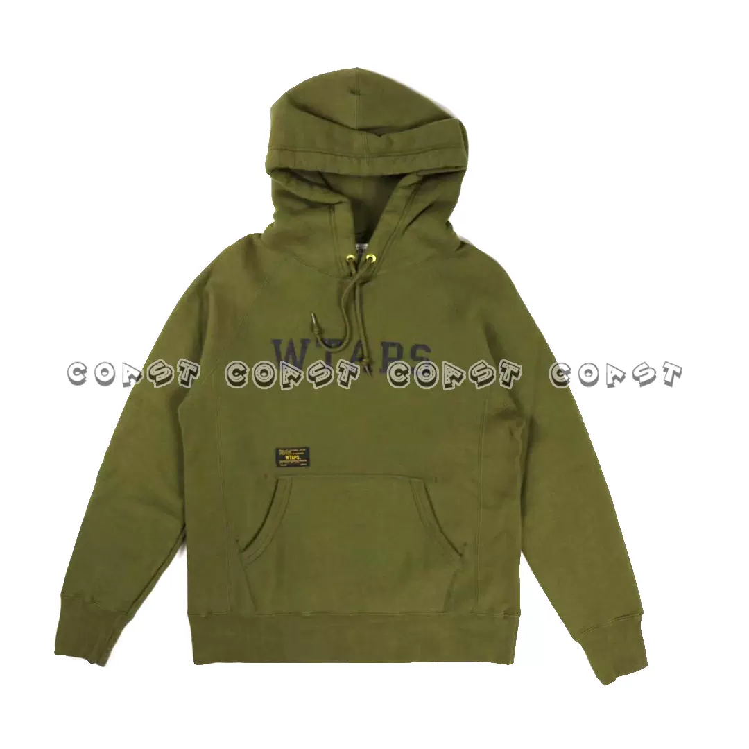 「現貨」WTAPS DESIGN HOODED/SWEATSHIRT.COTTON.LOOPWHEEL 16AW-Taobao