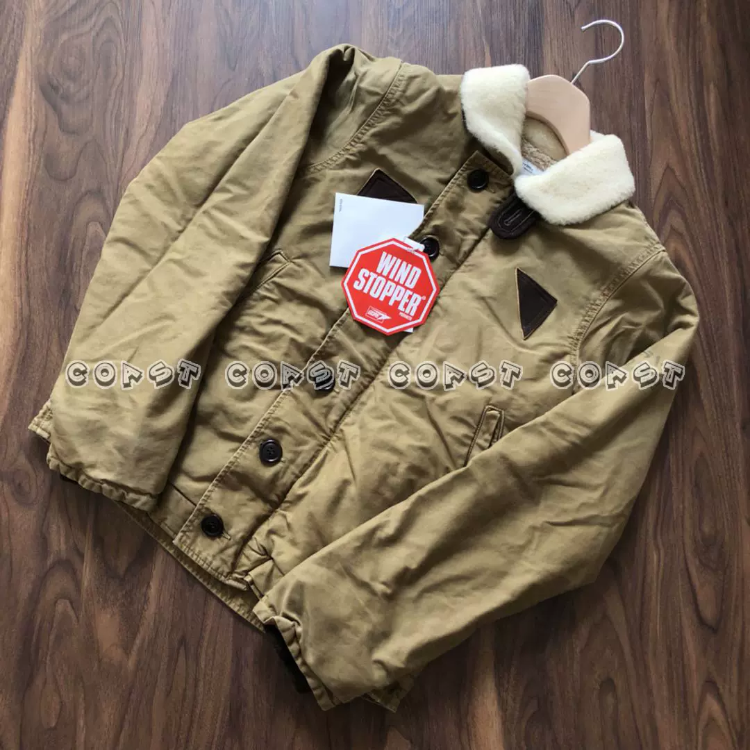 现货」VISVIM DECKHAND JKT (DMGD CHINO) 15AW 水洗棉衣夹克-Taobao