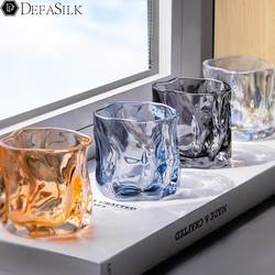 New Stylish Twisted Glass Cup for Coffee, Breakfast, Milk, Tea, Water, or Wine, a Convenient Gift