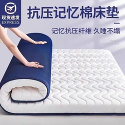 Thickened Mattress for Student Dormitory Single Bed, Tatami Mat, Double Home-Use Warm Pad, Quilt, Sponge Soft Pad