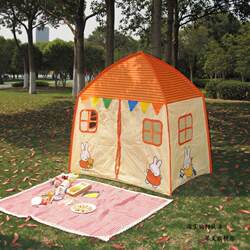 Children's Playhouse Spring Outing Tent Outdoor Camping Foldable Sunshade Tent Cartoon Portable Picnic Equipment House