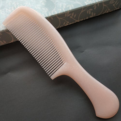 2 Large Unbreakable Folding Hair Combs for Women, Household Use, Made of Durable Plastic, Thickened, Anti-Static, and Drop-Resistant