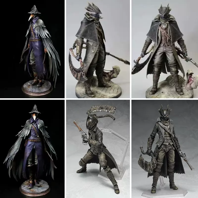 Gecco 血源诅咒狩人猎人乌鸦猎人鴉羽狩人鸟姐猎人手办