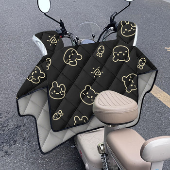 The windshield of the electric vehicle is used in both seasons and double -sided waterproof
