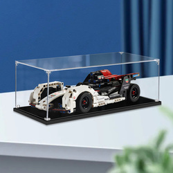 Acrylic Display Box Suitable For Lego 42137 Porsche Formula Racing 99x Storage Box Dust Cover