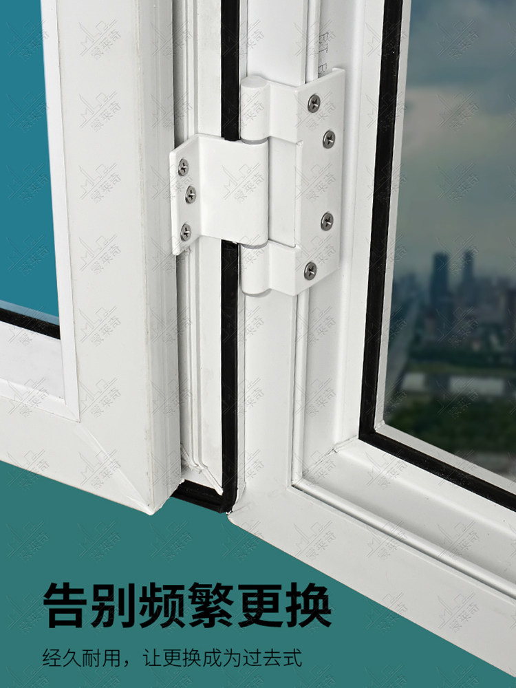 Cerniere Regolabili Bianche Per Porte In Acciaio E Plastica - Zoegneer, Con Accessori Inclusi - Foto 6