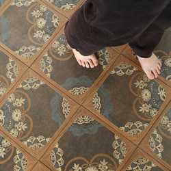 Vintage Wood-Pattern Tiles 300×300 American Retro Style for Living Room, Bedroom, Hallway, Guesthouse, Bathroom Floor Tiles