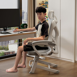 Study Chair, Special Ergonomic Writing Chair for Junior High School and High School Students, Liftable Desk, Office Computer Chair