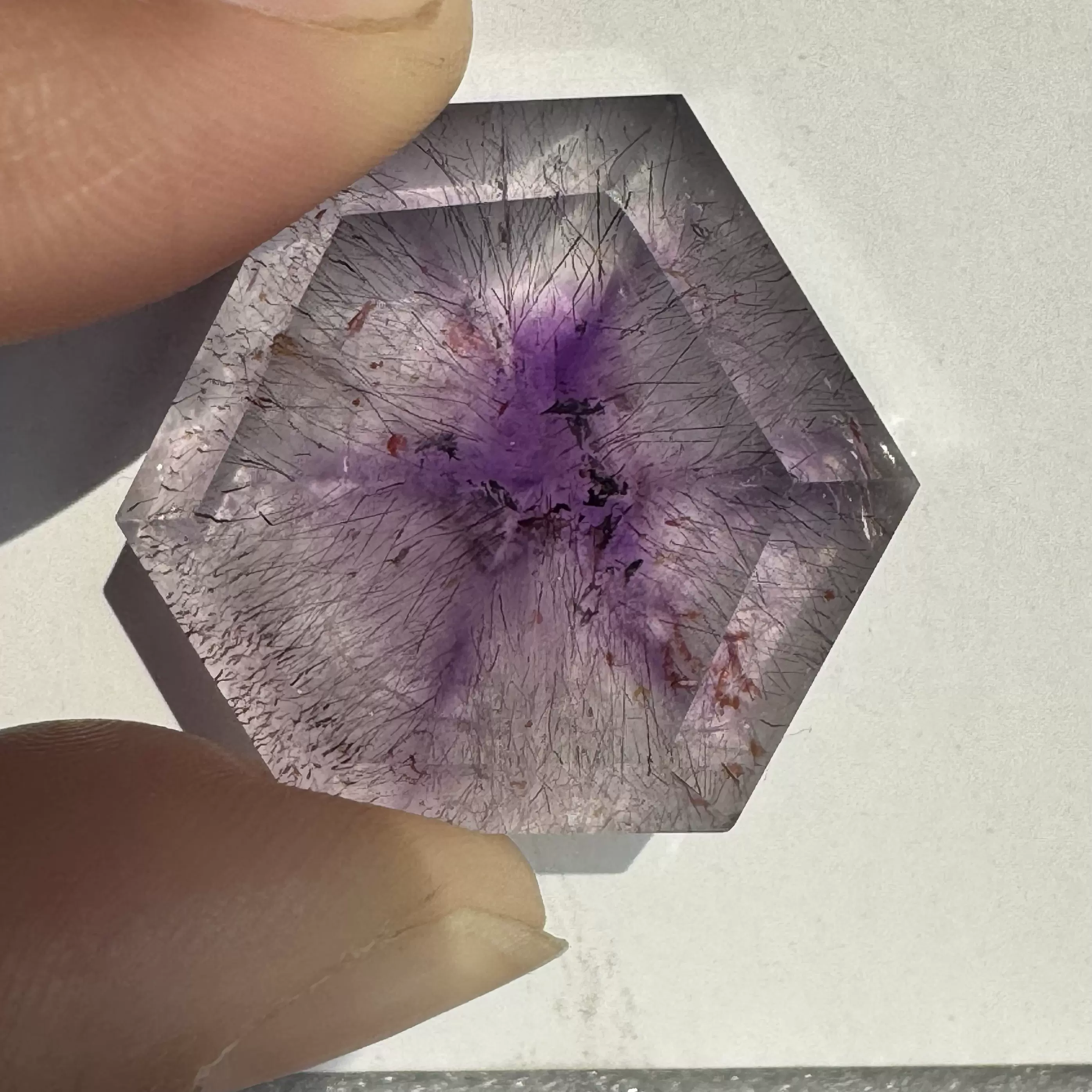 創作人形・吸血鬼の標本（紫水晶） 創作人形・吸血鬼の標本（紫水晶）