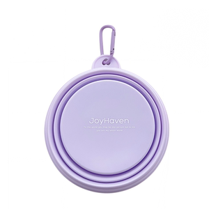 
Carat Pet Joyhaven Cat Bowl Out Portable Pet Folding Water Bowl Macaron Color Silicone Bowl