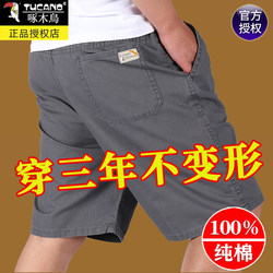 Woodpecker summer middle-aged and elderly men's shorts