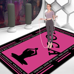 Home-Use Women's Sports Yoga Mat, Non-Slip, Shock-Absorbing, Silent, Thickened, Soundproof Dance Mat, Floor Mat