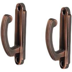 A Pair of No-Drill Curtain Hooks, Wall Hooks for Fixing Clothes and Hats Behind the Door, Entrance Accessories, Decorative Manufacturer Sales