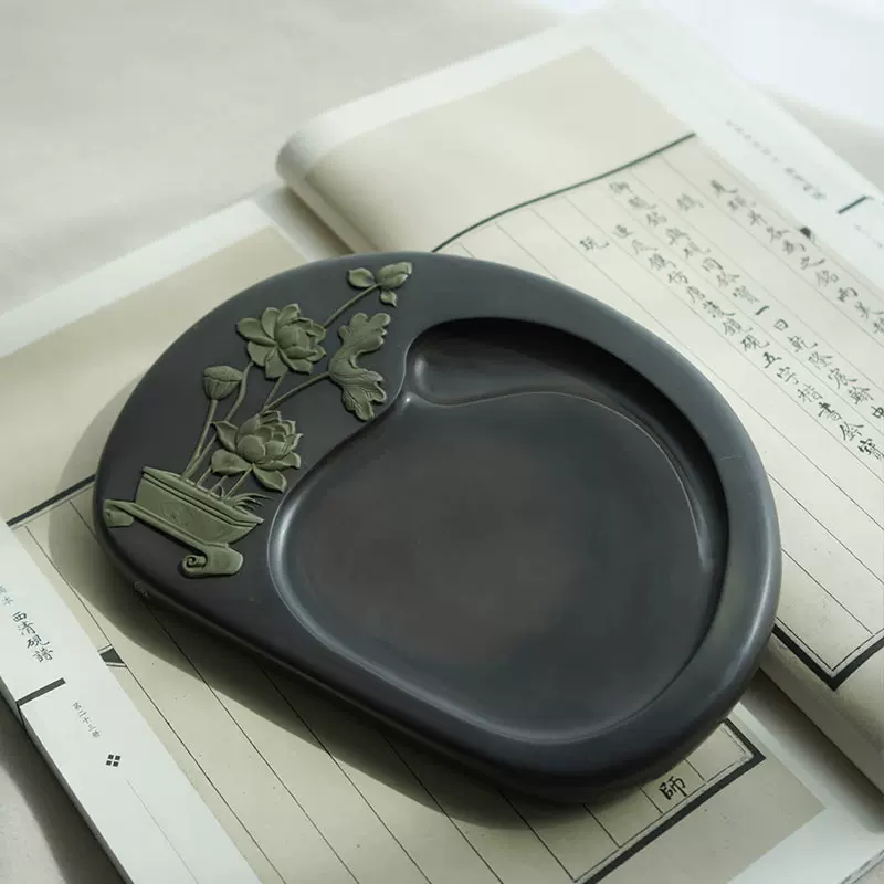 老坑水巖 (硯板・原石).2065sz 禾洛書屋】J.072 名家讓藏