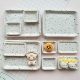 
Miniature simulation mottled food play plate doll house pinch decorative tray diy cream glue resin accessories