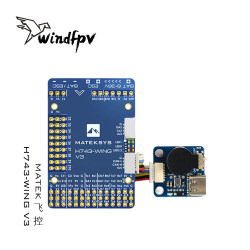 MATEK new flight controller H743-WING V3 dual camera input flight control flying machine fixed wing