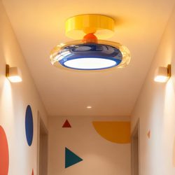 2025 New Memphis Aisle Ceiling Light Corridor Rainbow Color Bubble Modern Simple Cozy Princess Room Lighting Fixtures