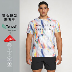 Myflationnobull Men's 26 Collaboration Colorful Short-Sleeve Cf Fitness Comprehensive Training Running Sports T-Shirt