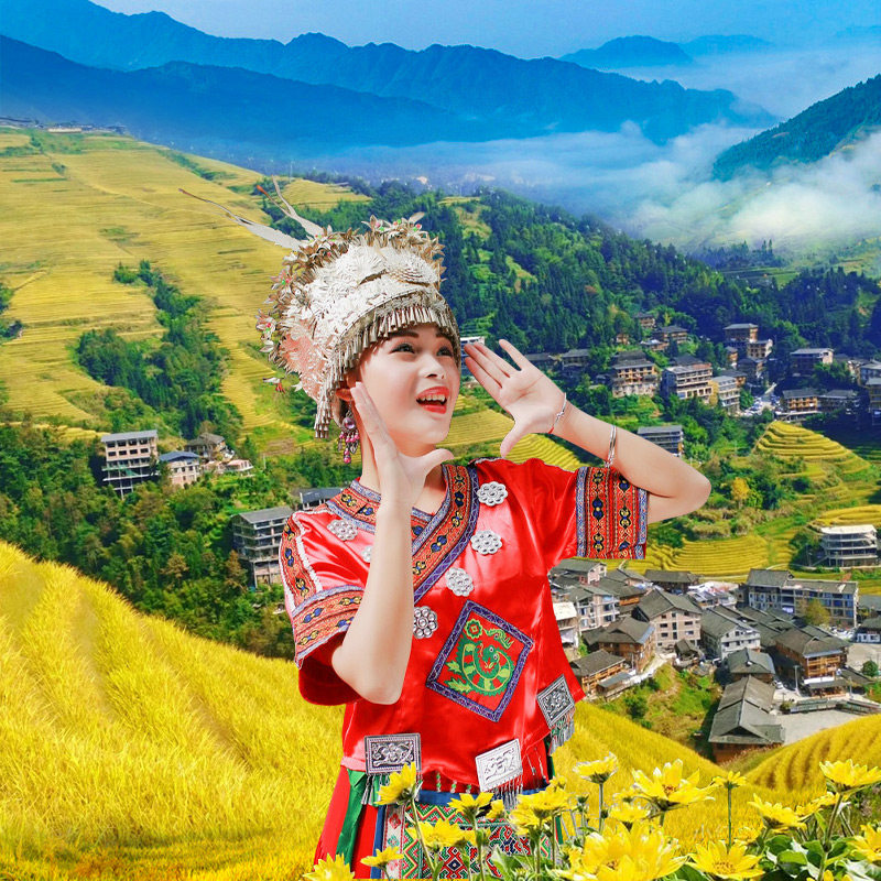 8人团桂林旅游纯玩5天4晚漓江阳朔遇龙河竹筏桂海晴岚跟团五日游