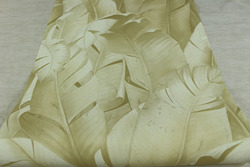 Americká Importovaná Tapeta Z čistého Papíru Wq Jednoduchá Americká Béžová šedá Pastevecký Styl Banánový List Tapeta Na Pozadí Tv Obývacího Pokoje