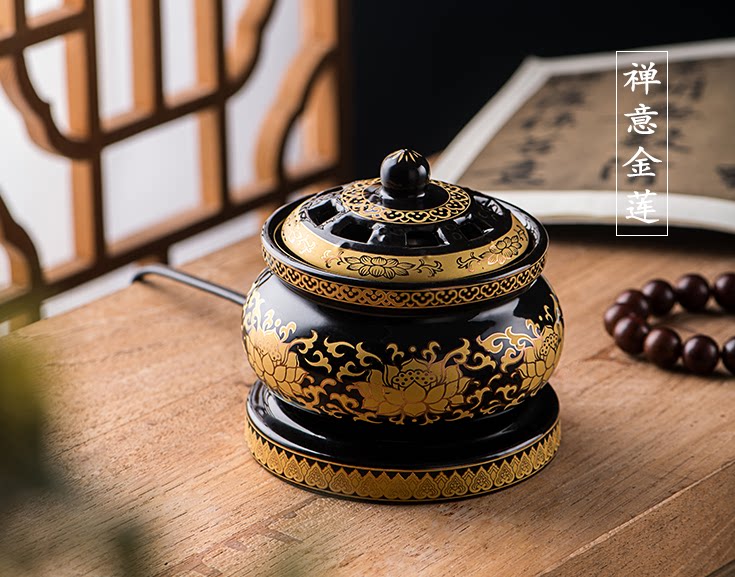 禅意香炉 茶道具 香道具 工芸品 美術品 置物 禅意香氛时刻-淘宝逛一逛
