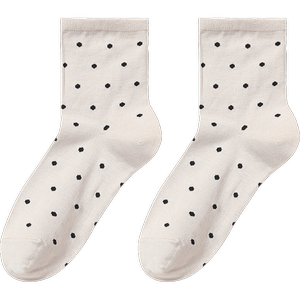 
Tutuanna Spring and Autumn Women's Short Socks Animal Embroidery Full Print Cute Breathable Versatile Short Socks for Women