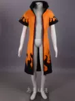 cosplay ninja naruto Naruto-Uzumaki Naruto cos quần áo-Hokage thế hệ thứ sáu cao cổ áo choàng bên ngoài áo choàng trang phục hóa trang cosplay naruto sasuke Cosplay Naruto