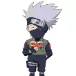 Naruto Hatake Kakashi mặt nạ cosplay phụ kiện ninja mặt nạ chống bụi anime ngoại vi cùng phong cách cosplay sasuke sakura Cosplay Naruto