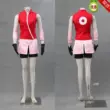 Naruto-Haruno Sakura cos quần áo cậu bé trang phục thế hệ thứ 2-Shippuden phiên bản anime cosplay quần áo