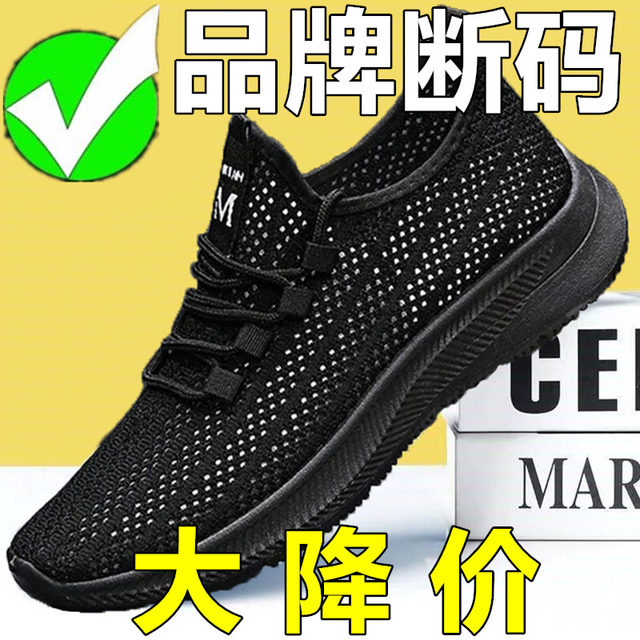 2024 New Summer Mesh Shoes Men's Sports Casual Shoes Korean Style ...