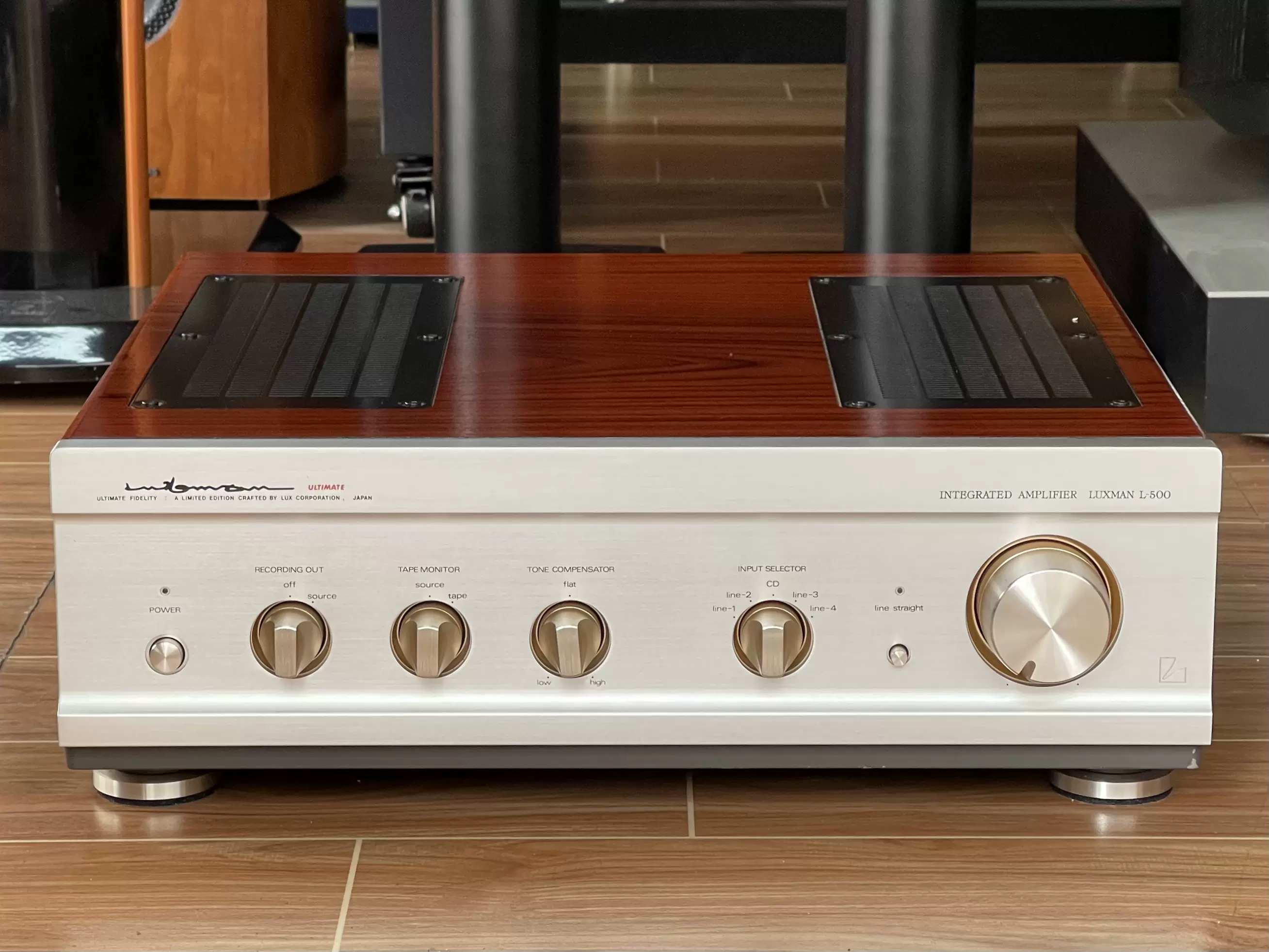 ジャンク品　LUXMAN 505X LUXMAN ラックスマン SQ505X プリメインアンプ - 中古オーディオ