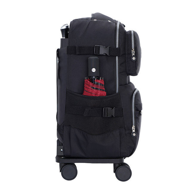 Backpack Trolley Backpack Suitcase Men's Large Capacity Luggage ...