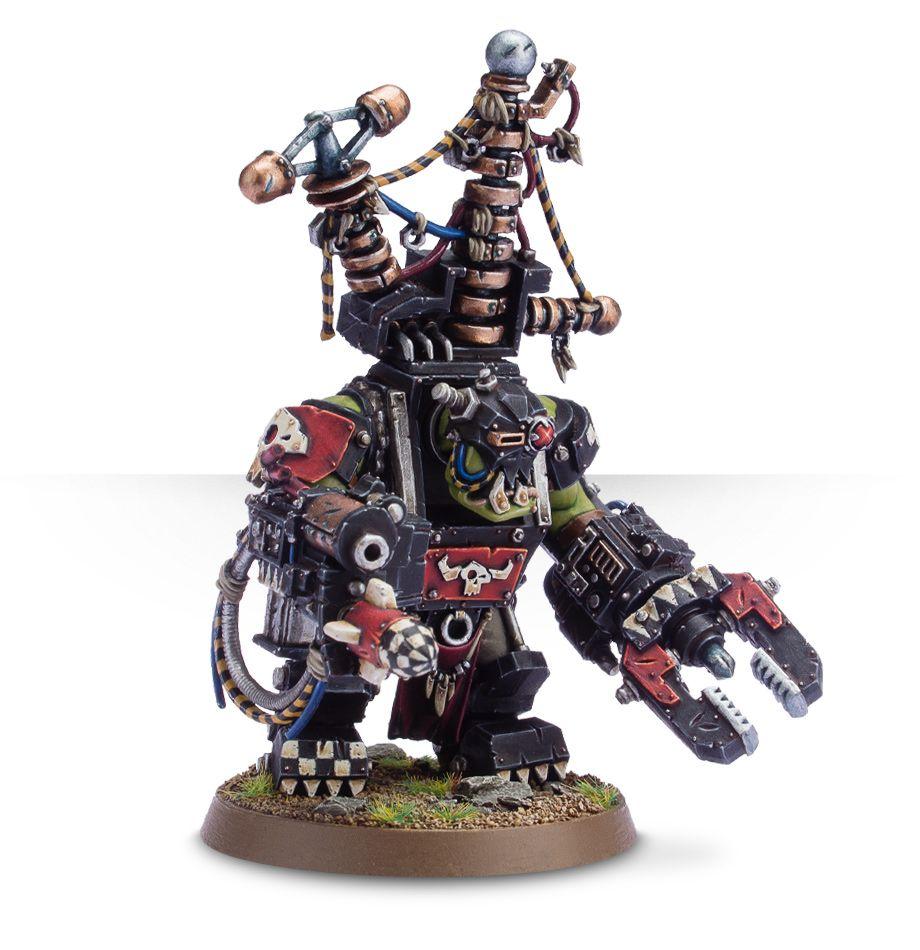 战锤 40K 绿皮 重装 老大 多造型 Ork Meganobz-淘宝网