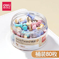 Durable Colored Push Pins, Thumbtacks, Art Pins, Large Head Pins for Photo Walls and Cork Boards, Rust-Resistant Pins