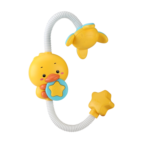 Baby bathing toys children playing with water artifact little yellow duck shower head baby plays water shower boy girl
