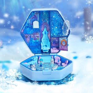 
Ye Luoli gem box gorgeous ice crystal palace little girl doll toy night loli children toy birthday gift
