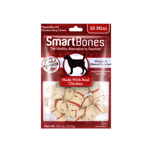 smartbones dog snacks mini tooth cleansing bone teeth grinding stick pet small dog puppy teddy bibie bite glue
