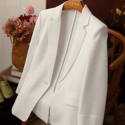 2023 High-level White Fashion Suit - Trendy Men's & Women's Jacket  