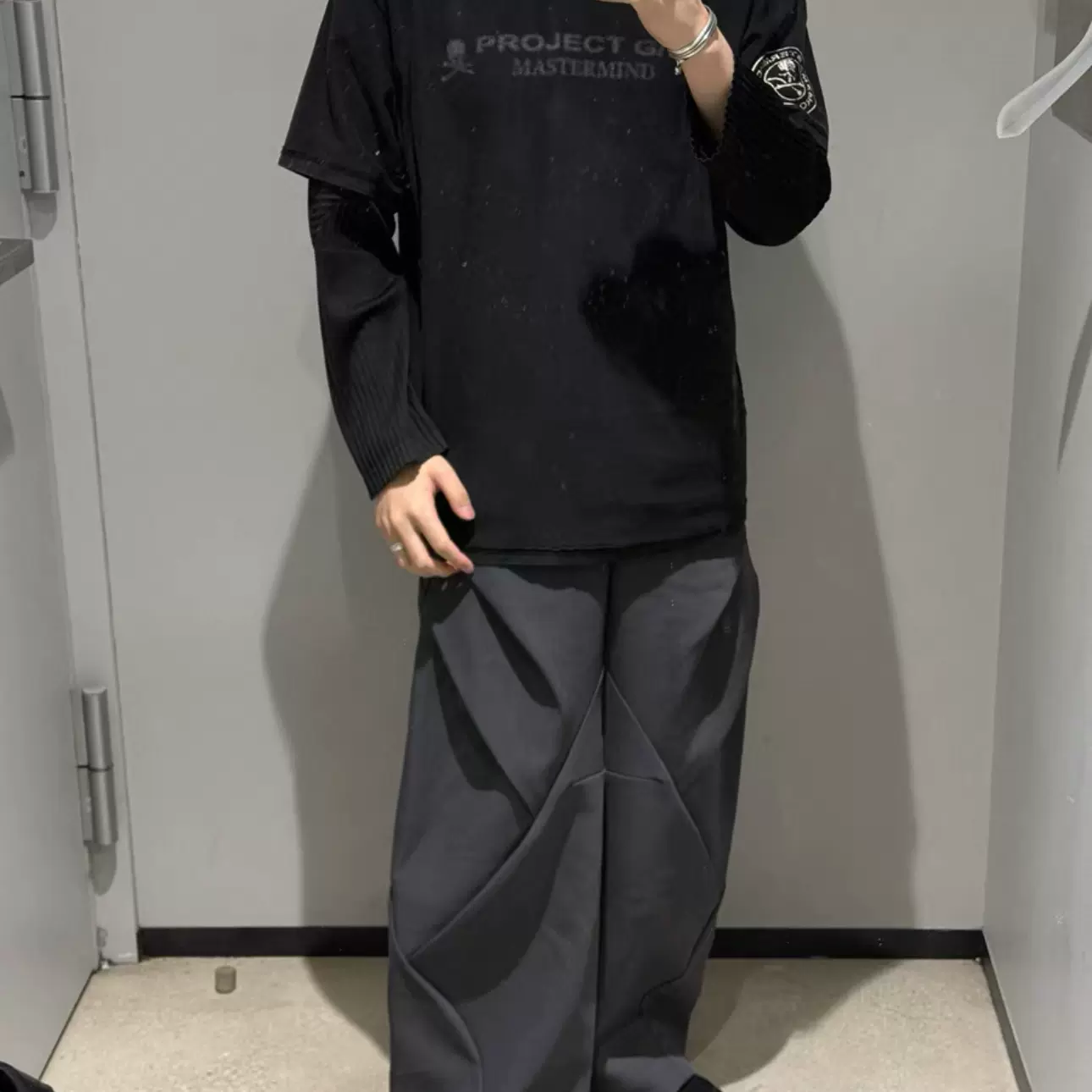GRAILZ LEARL PROJECT 25SS ドクロプリント ジャケット