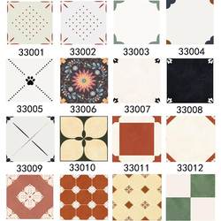 Trendy Nioha Flower Tiles 300X300 Nordic Kitchen Wall Tiles Bathroom Tiles Ins-Style Bathroom Non-Slip Balcony Floor Tiles
