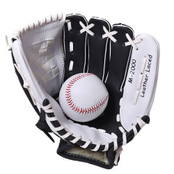 Baseball and Softball Gloves for Catching and Pitching, Suitable for Infield and Outfield Use in Games and Training for Children, Youth, and Adults