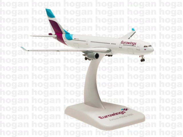 模型Hogan 1:500 EW03 Eurowings 歐洲之翼航空Airbus A330-200-Taobao