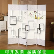 Vách ngăn vải phong cách Trung Quốc phòng khách phòng ngủ khách sạn gấp lối vào di động đơn giản hiện đại vách ngăn căn hộ nhỏ bình phong gỗ phòng thờ vách ngăn gác phòng trọ