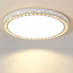 Round, Simple, Modern Hall Main Light, Living Room Chandelier, Zhongshan Lighting Fixtures, 2025 New Model Led Ceiling Light, Large Size
