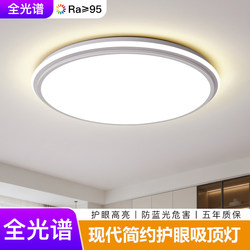 Full-Spectrum Eye-Protecting Zhongshan Lamp Led Ceiling Light New Model Large Lamp Bedroom Light Simple Modern Elegant Living Room Light