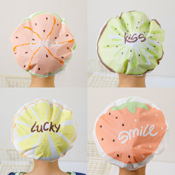 Waterproof Shower Cap for Adults, Women's Shower Cap, Bathing Cap, Hair Washing Cap, Cute Headgear, Kitchen Ladies' Anti-Oil Smoke Cap
