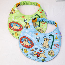 Original Golden Retriever Dog Playing Water Series Scarf