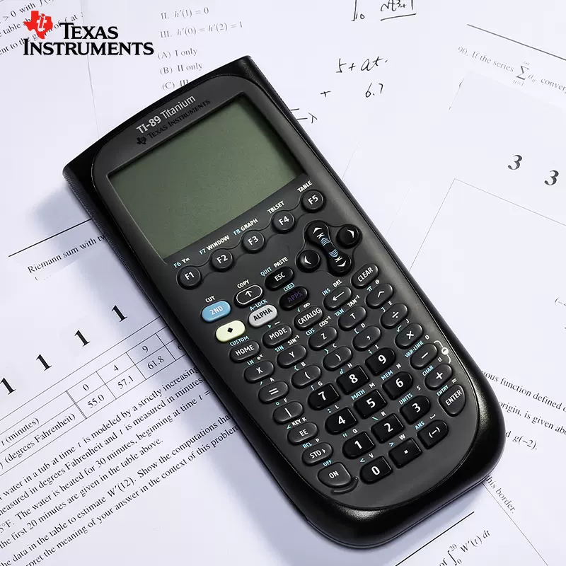 Texas Instruments TI-89 Titanium Graphing Calculator， Black， Each  (Quantity)並行輸入 2022年春夏再入荷
