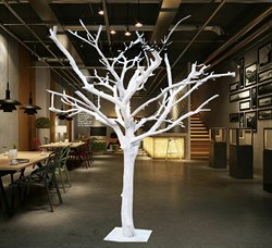 Simulated Natural Dead Tree Large-Scale Modeling with Dry Branches, Real Tree Trunks, Fake Tree Props, Tree Decoration for Hotels, Living Rooms, and Coffee Shops
