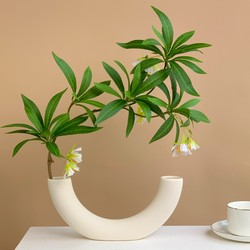 High-End Artificial Flowers, Fake Flower Arrangements, Bionic Green Plants, Fake Plant Potted Plants, Indoor Living Room Dining Table Decoration Floral Arrangements